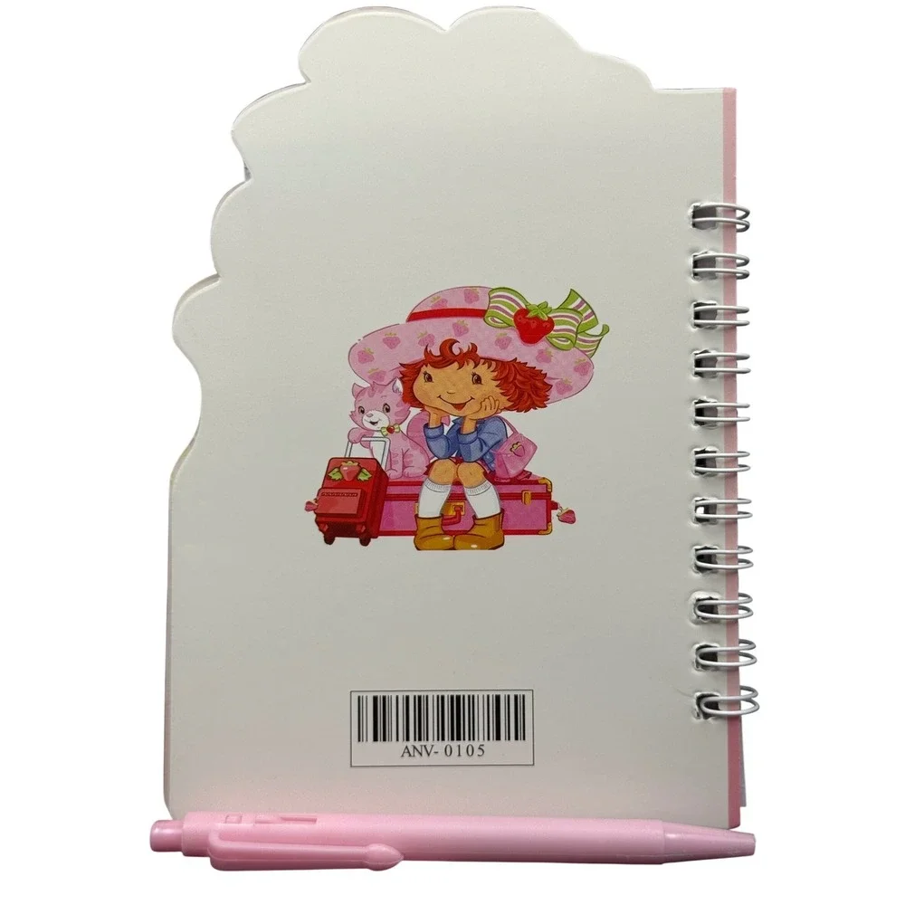 Spiral Notepad w/ Mirror & Pen‎ Cute Pink Aesthetic New
